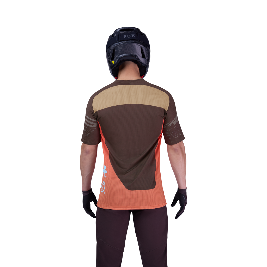 Fox Racing Flexair SS Elevated Trikot kurzarm in BRAUN