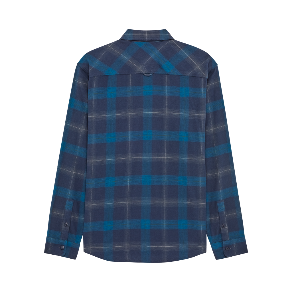 Fox Racing Survivalist Core Flannel LS in BLAU