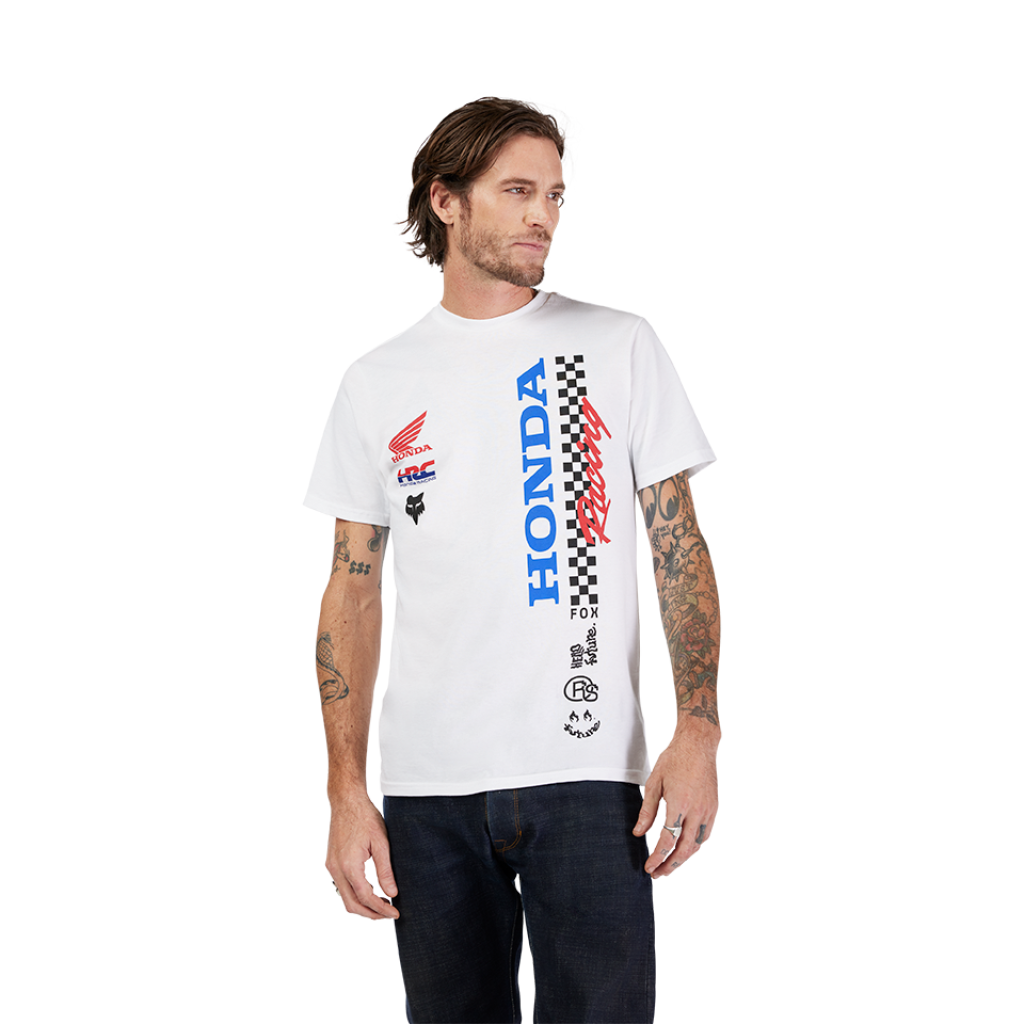 Fox Racing Honda SS Tee in WEISS