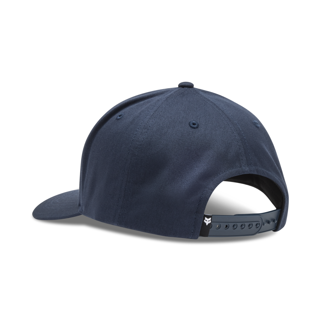 Fox Racing Slogan Snap Back Cap in BLAU