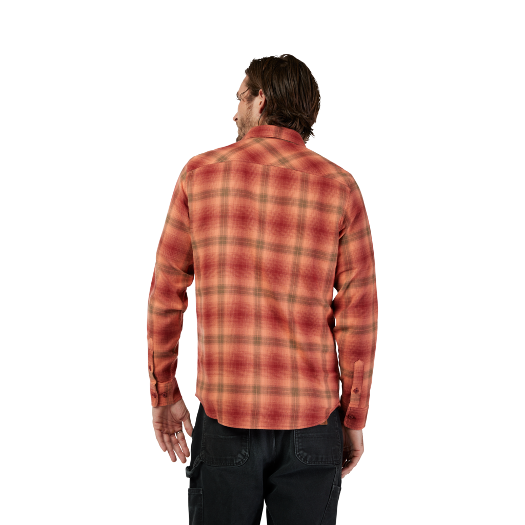 Fox Racing Survivalist Stretch Flannel in ROT