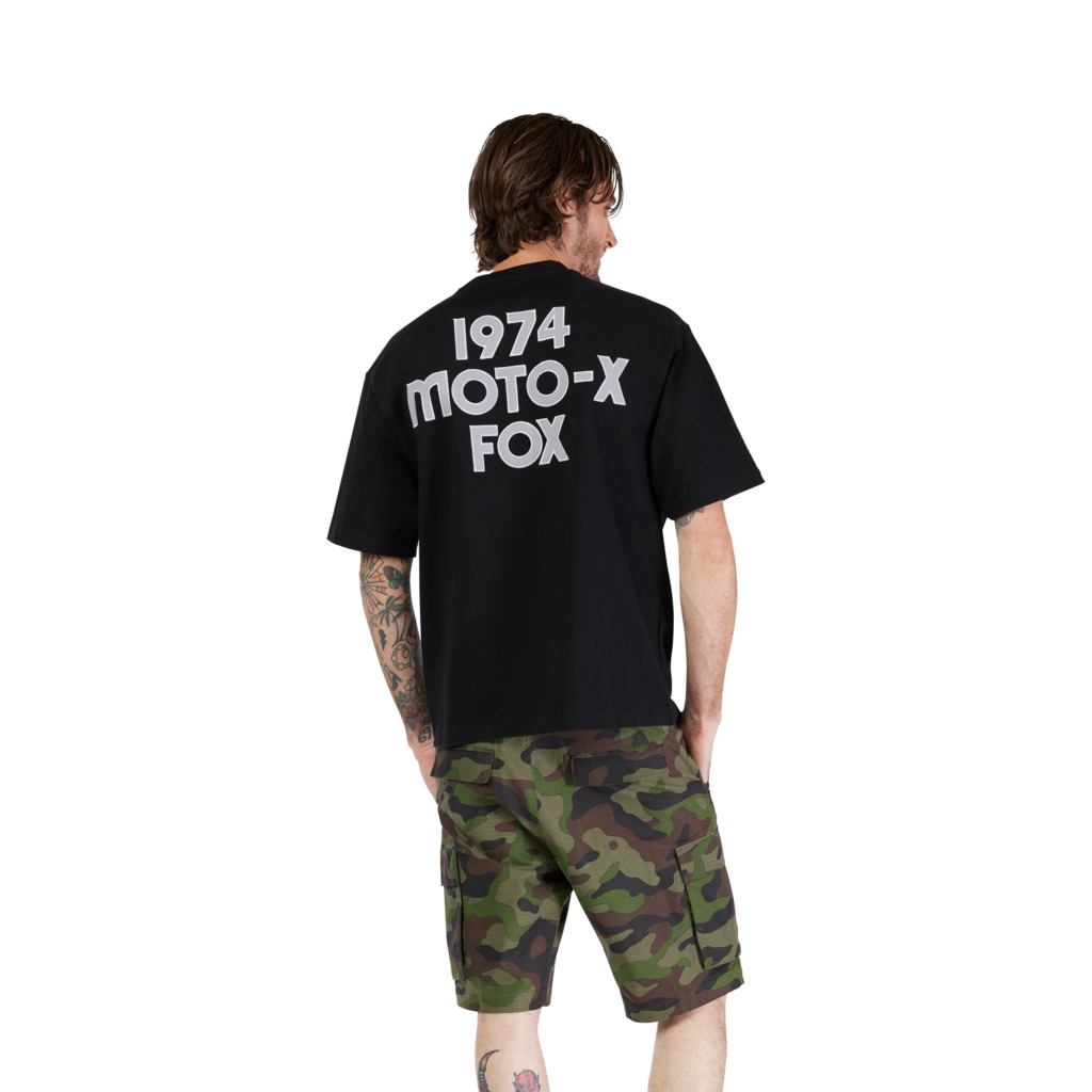 Fox Racing Moto-X Oversized SS Tee in SCHWARZ