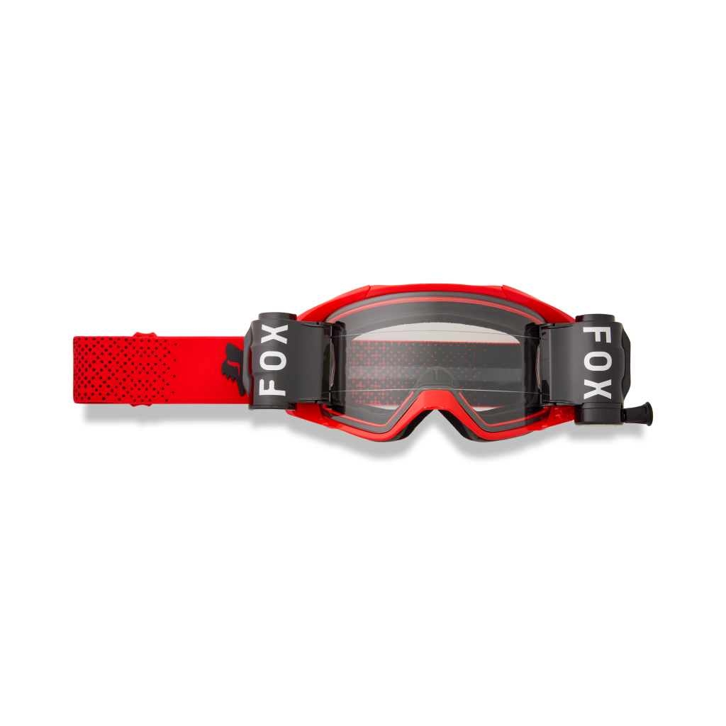 Fox Racing Vue Roll Off Motorradbrille in ROT