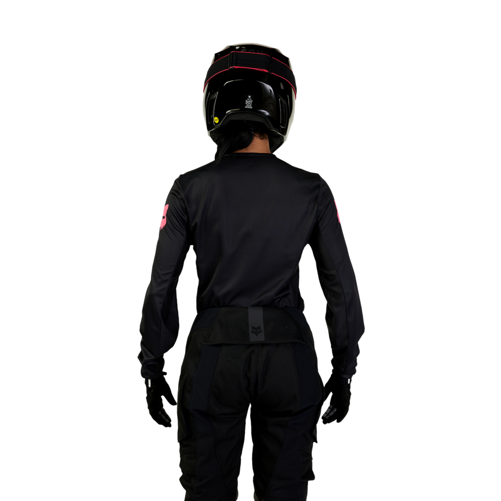 Fox Racing W Blackout Jersey in SCHWARZ