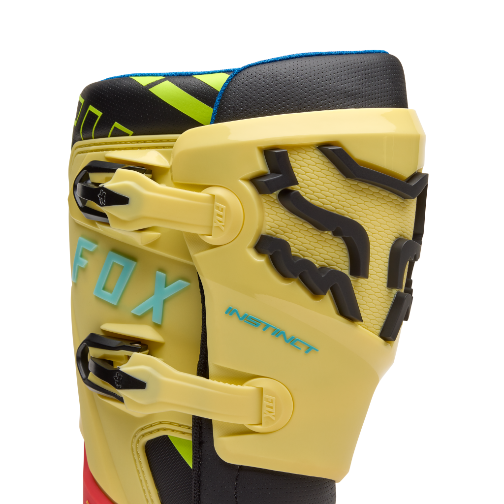 Fox Racing Instinct Elevated Le Motocrossstiefel in GELB