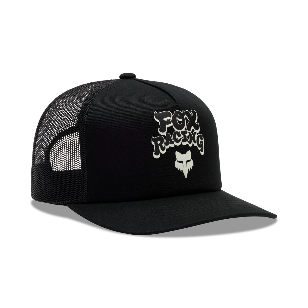 Fox Racing Racewear Mesh Trucker Cap in SCHWARZ