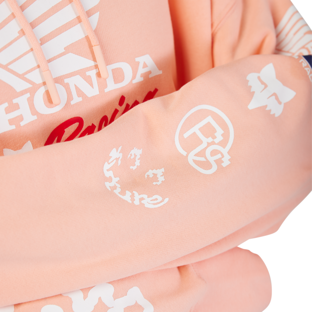 Fox Racing W Fox X Honda Ov Fleece in PINK