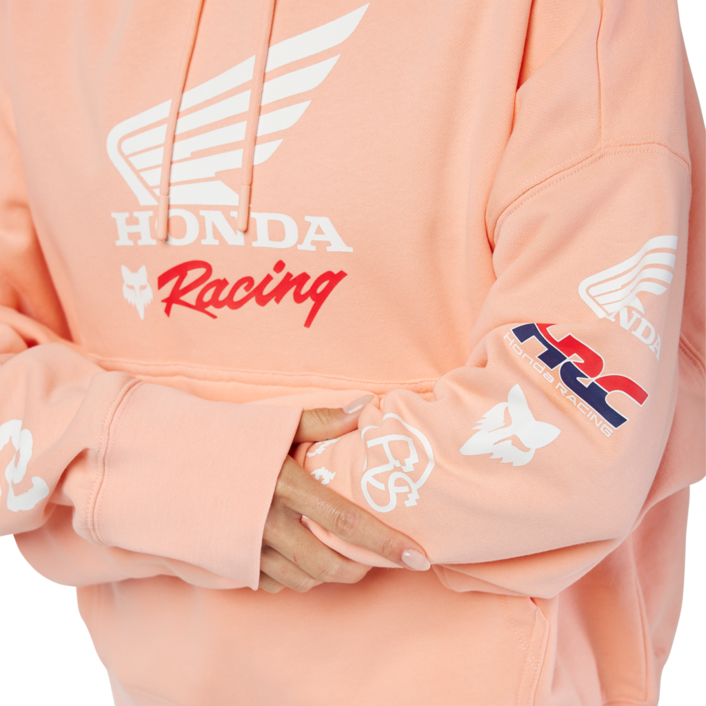 Fox Racing W Fox X Honda Ov Fleece in PINK