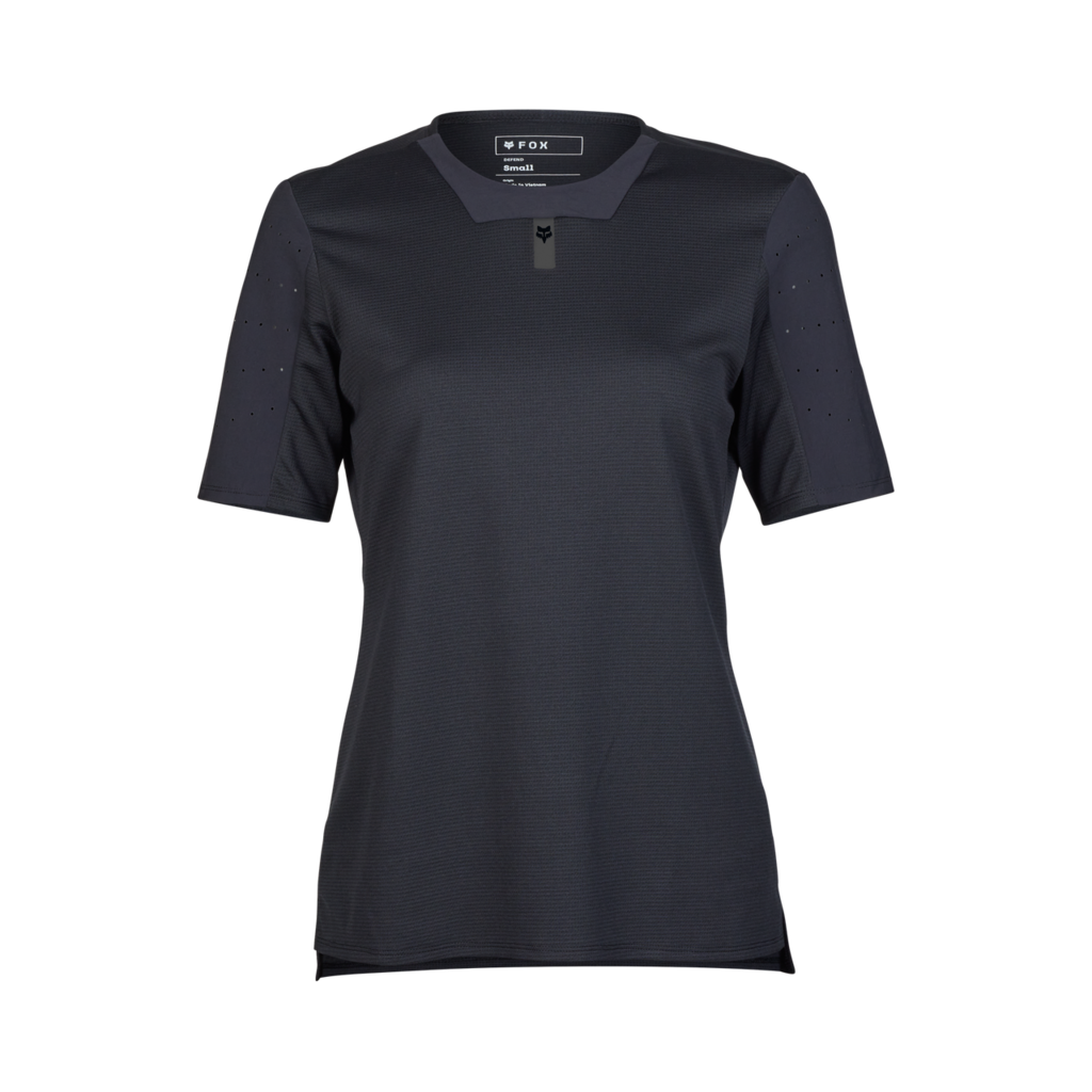Fox Racing W Defend SS Trikot kurzarm in SCHWARZ