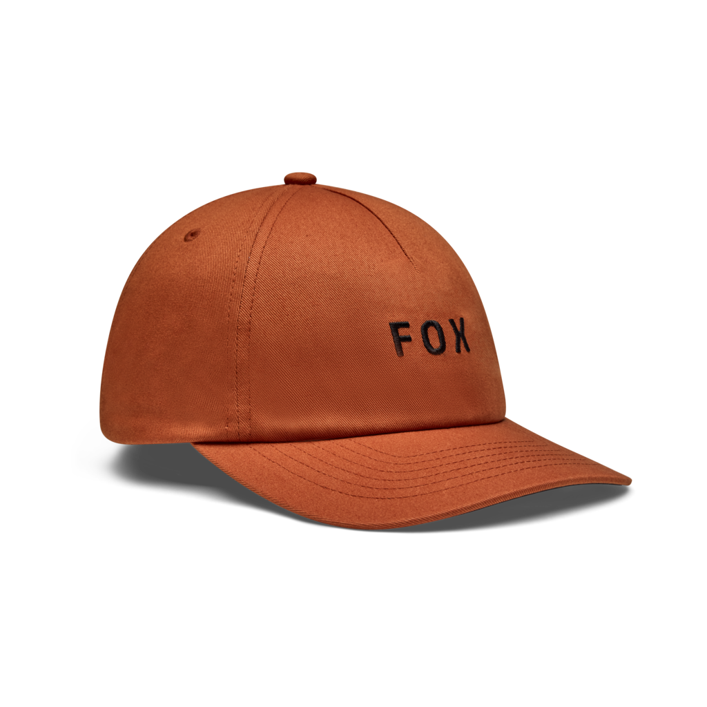 Fox Racing Wordmark Adjustable Cap in BRAUN