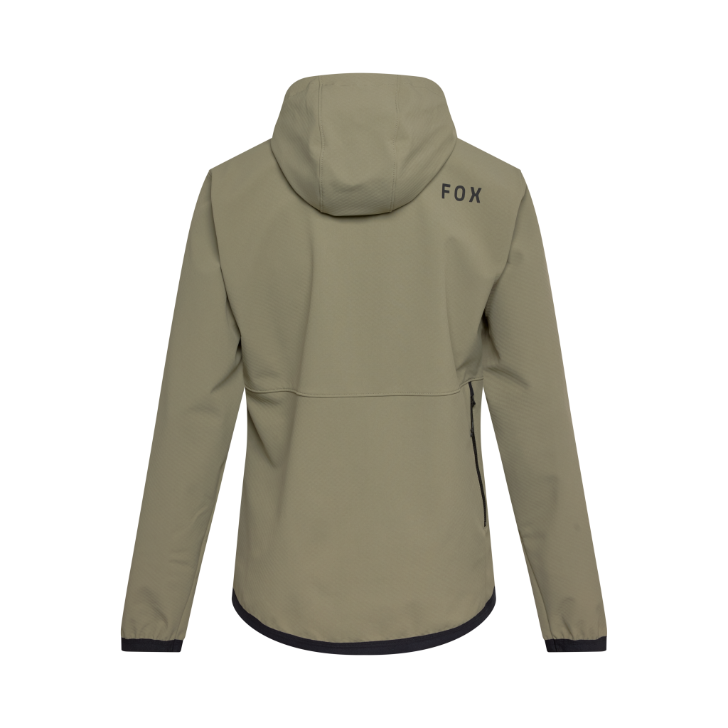 Fox Racing Ranger Fire Hoodie in GRAU