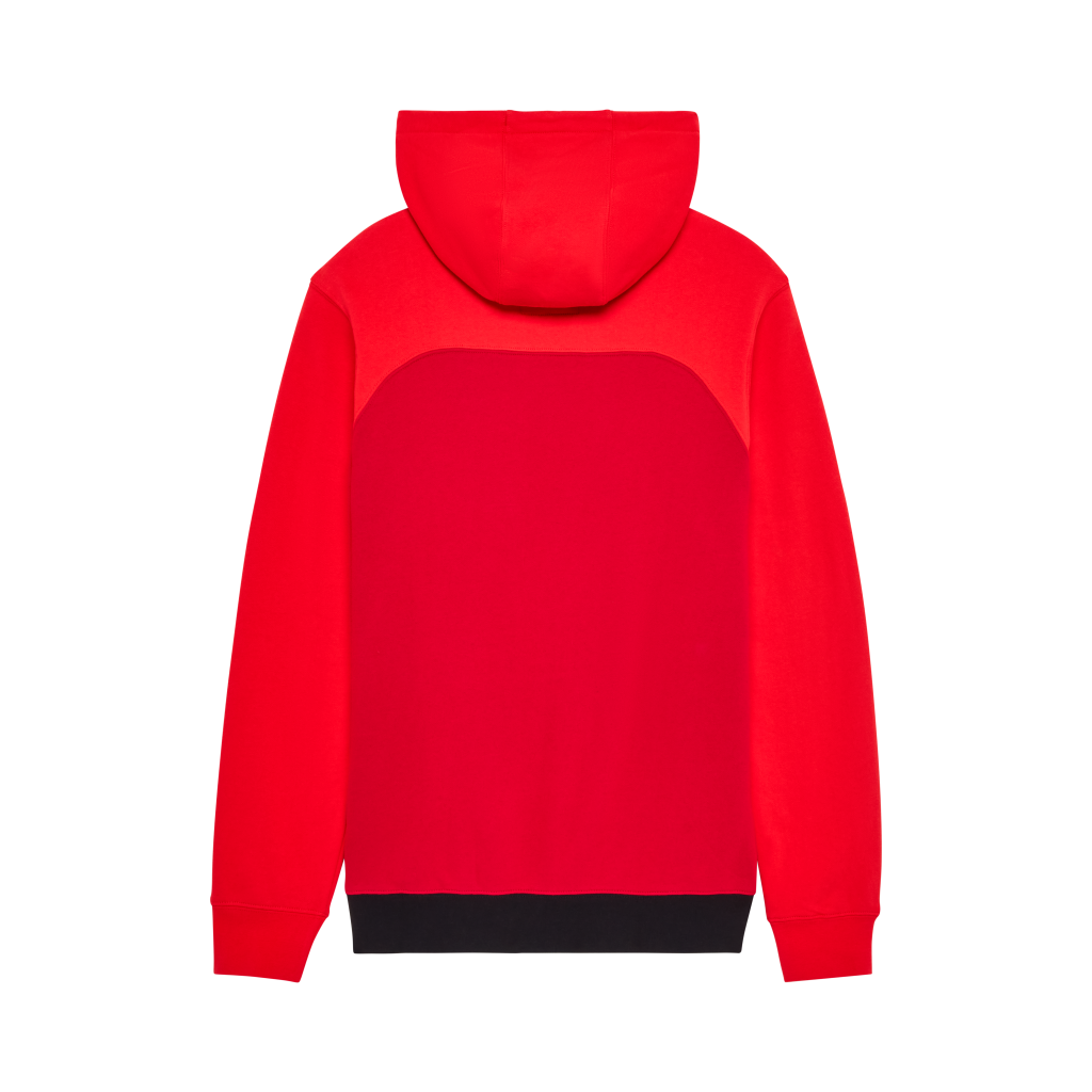 Fox Racing Fracture Paneled Fleece in ROT
