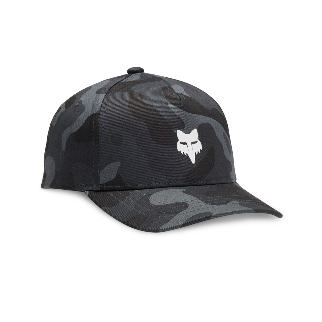 Fox Racing Yth Camo 110 Sb Cap in SCHWARZ