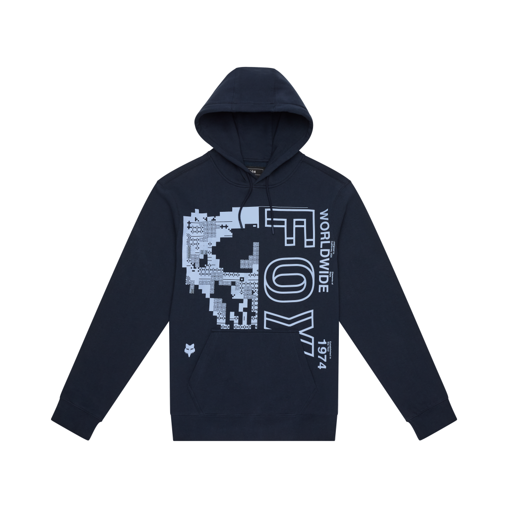 Fox Racing Image Skull Fleece in BLAU