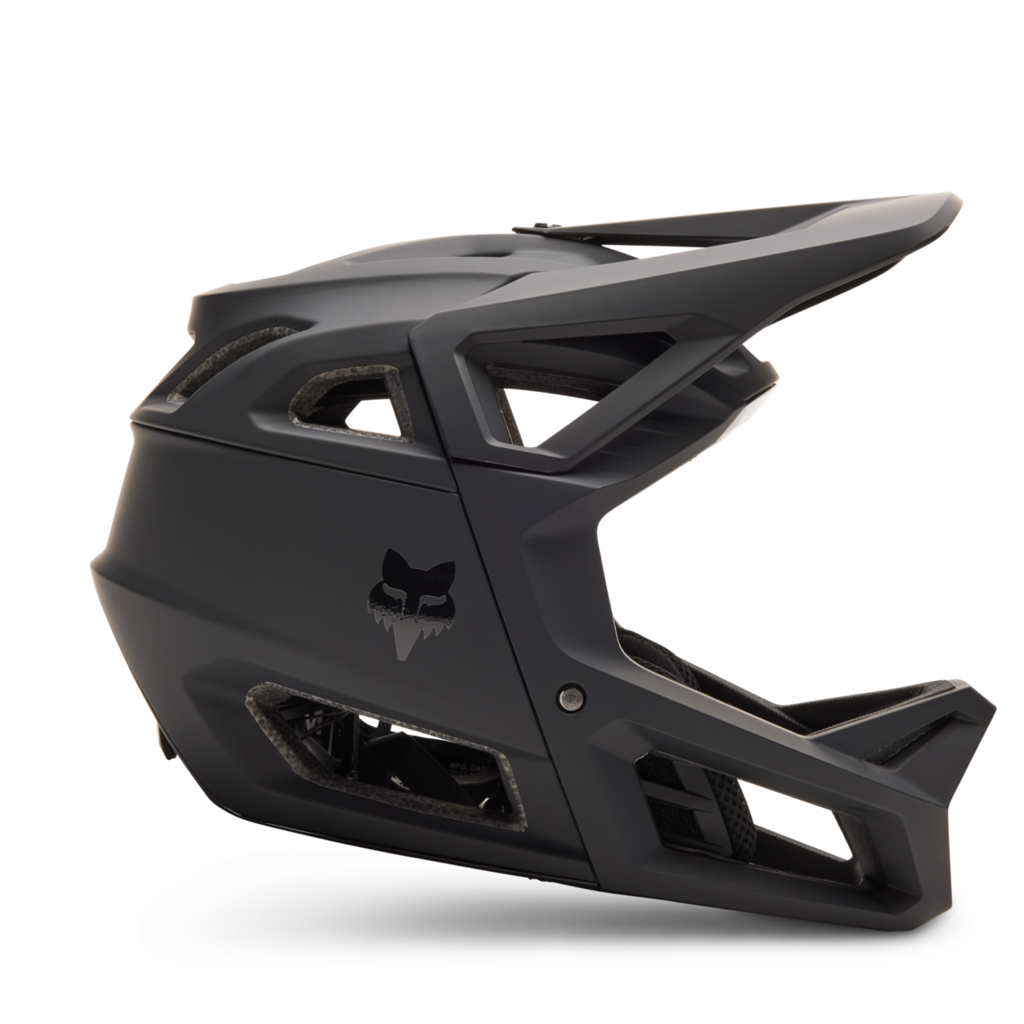 Fox Racing Proframe RS Vollvisier Helm in SCHWARZ