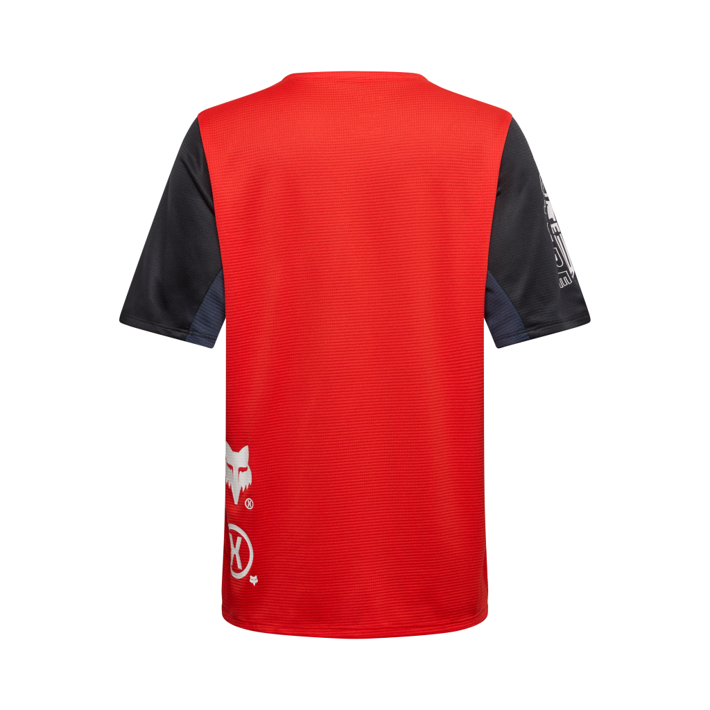 Fox Racing Yth Defend SS Elevated Trikot kurzarm in ROT