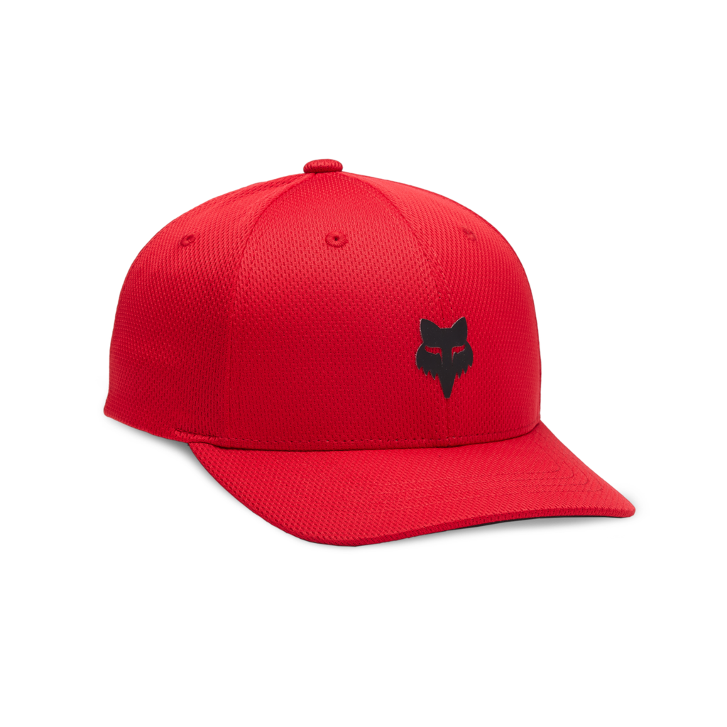 Fox Racing Yth Lithotype 110 Snapback Cap in ROT