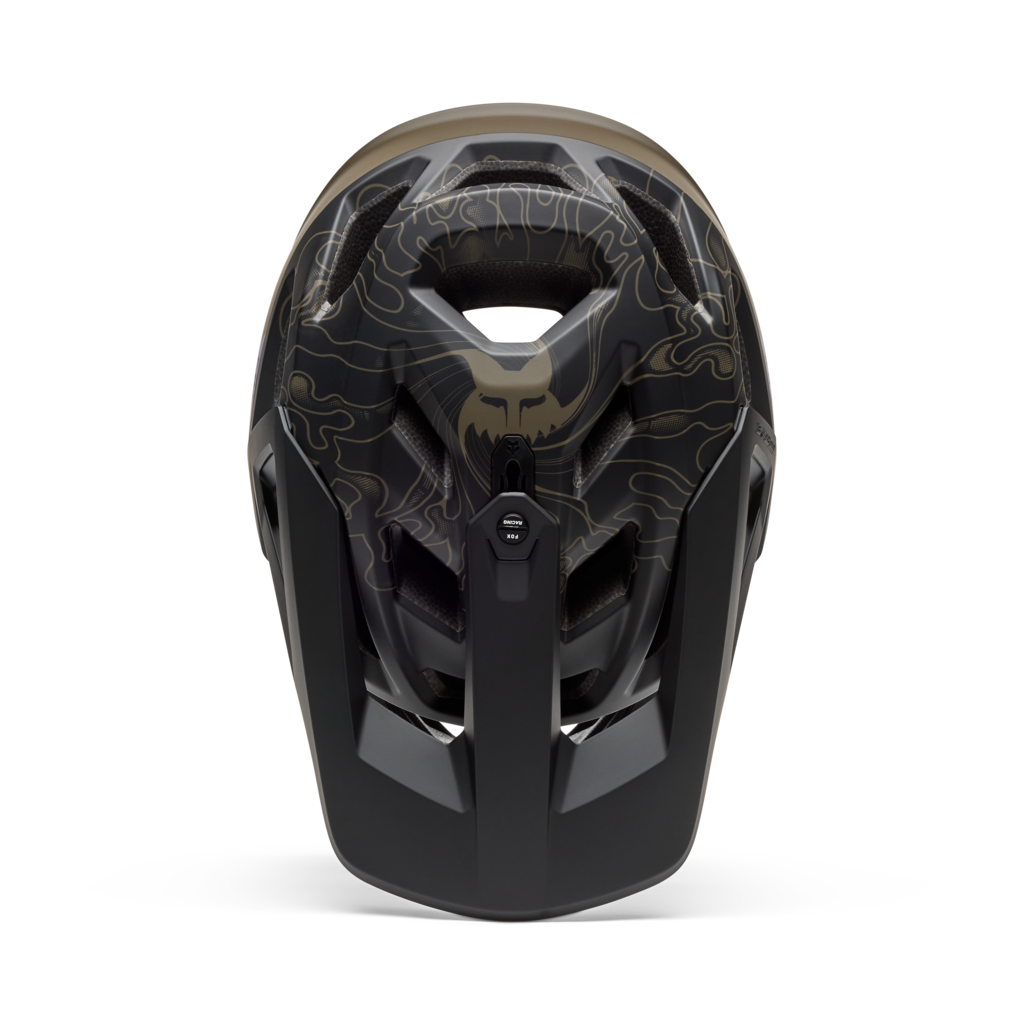 Fox Racing Proframe Vollvisier Helm in GRÜN