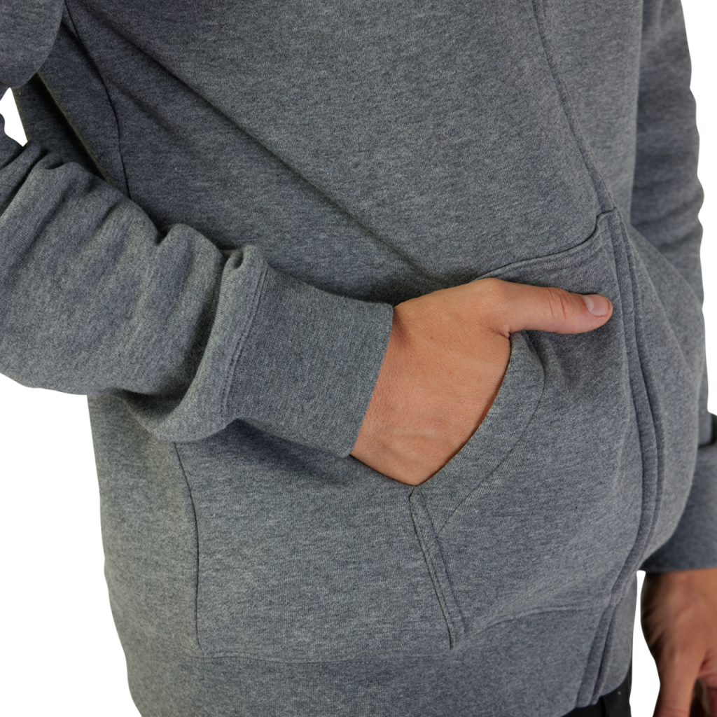 Fox Racing Absolute Fleece Zip in GRAU