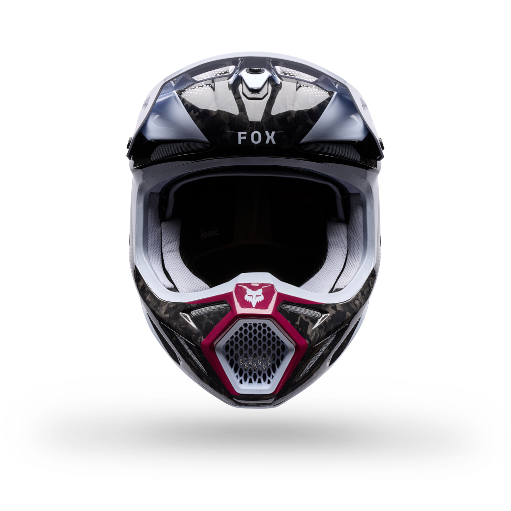 Fox Racing V3 Rs Tactile Helmet in WEISS