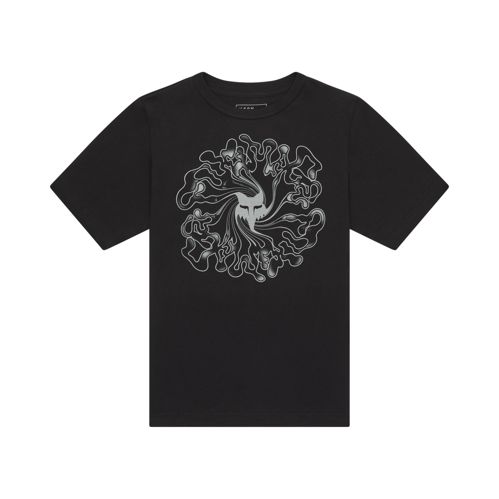 Fox Racing Yth Frequency SS Tee in SCHWARZ