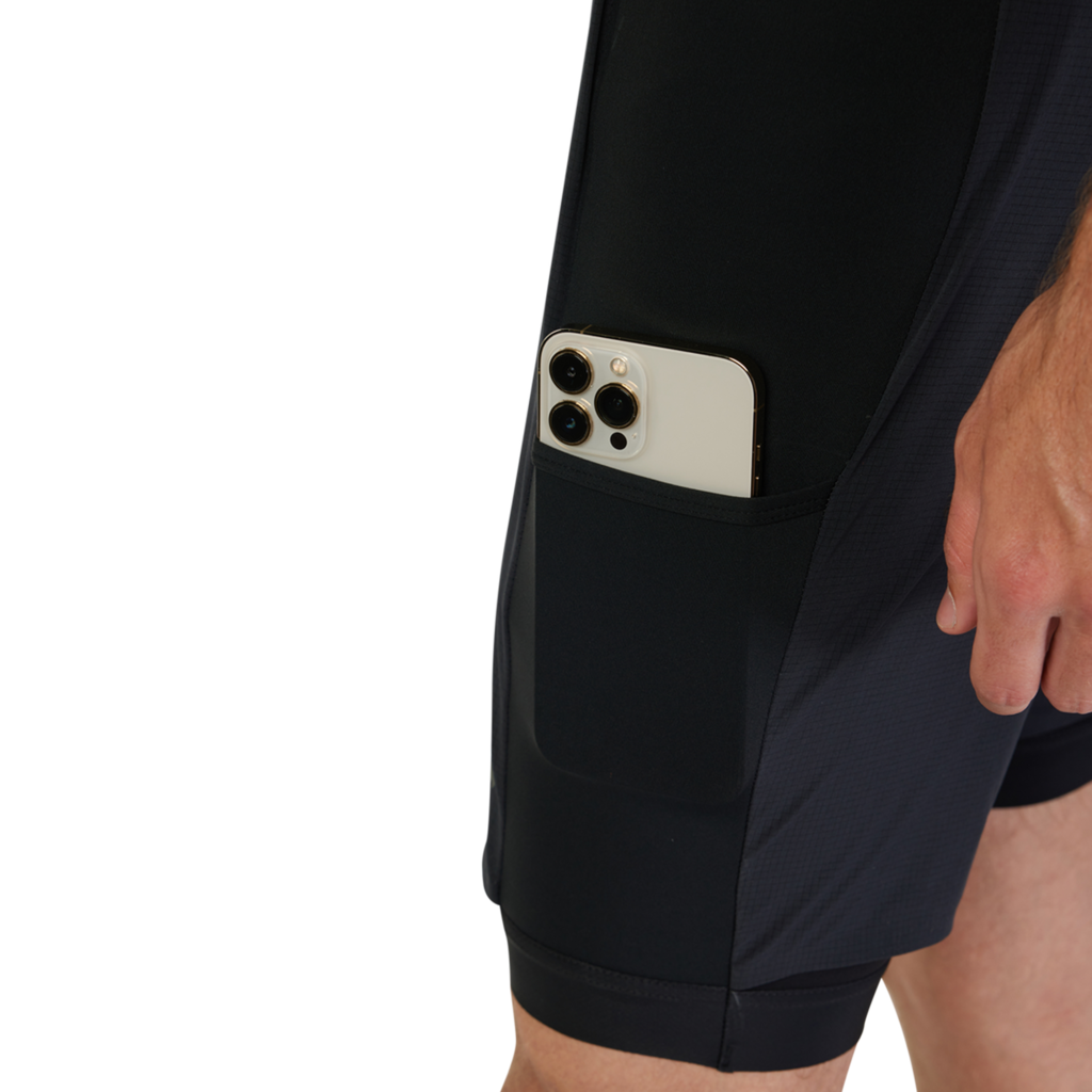 Fox Racing Flexair Ascent Cargo Bib Velohose in SCHWARZ