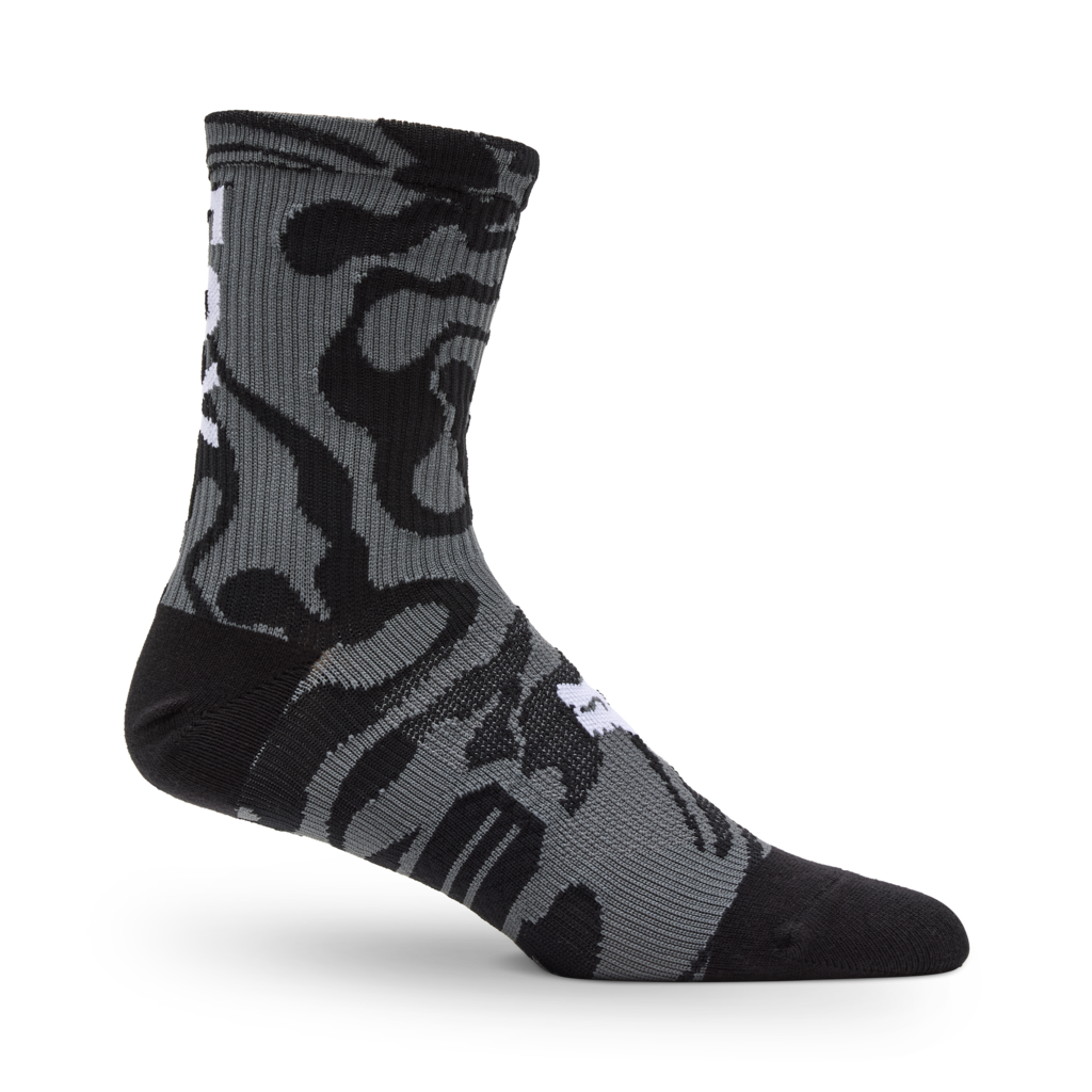 Fox Racing 6" Ranger Sock Frequency in SCHWARZ