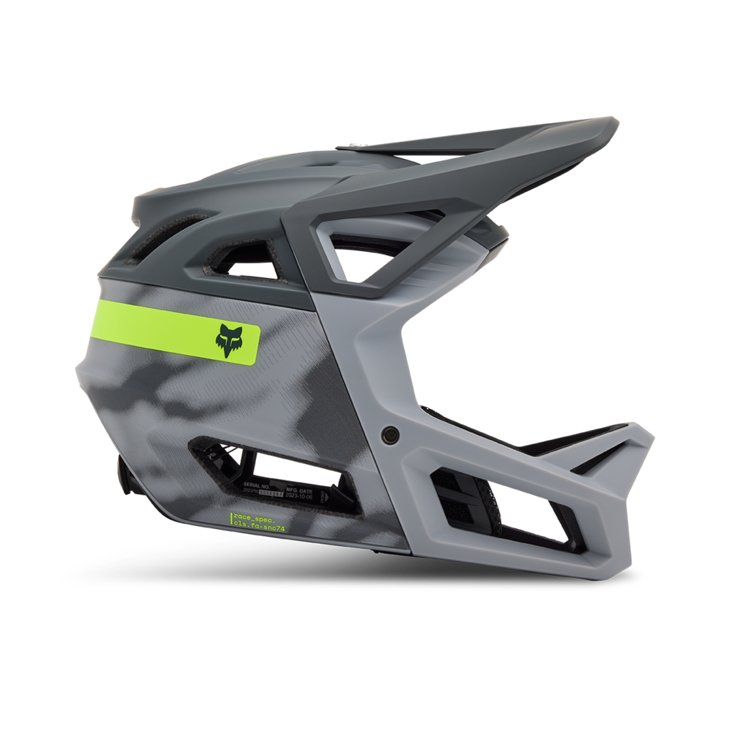 Fox Racing Proframe RS Vollvisier Helm in GRAU