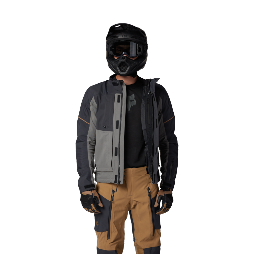 Fox Racing Ranger Gore-Tex ADV Motorradjacke in GRAU