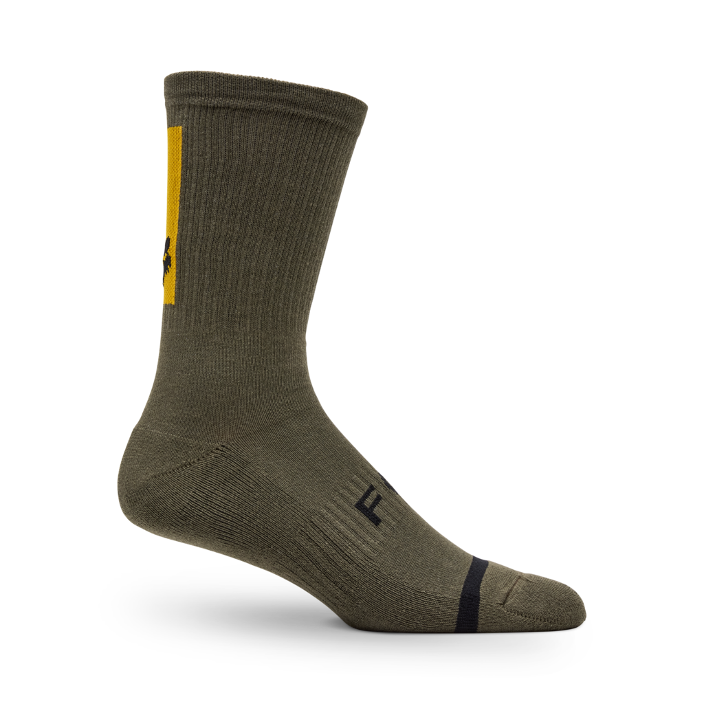 Fox Racing 8" Defend Sock in GRÜN