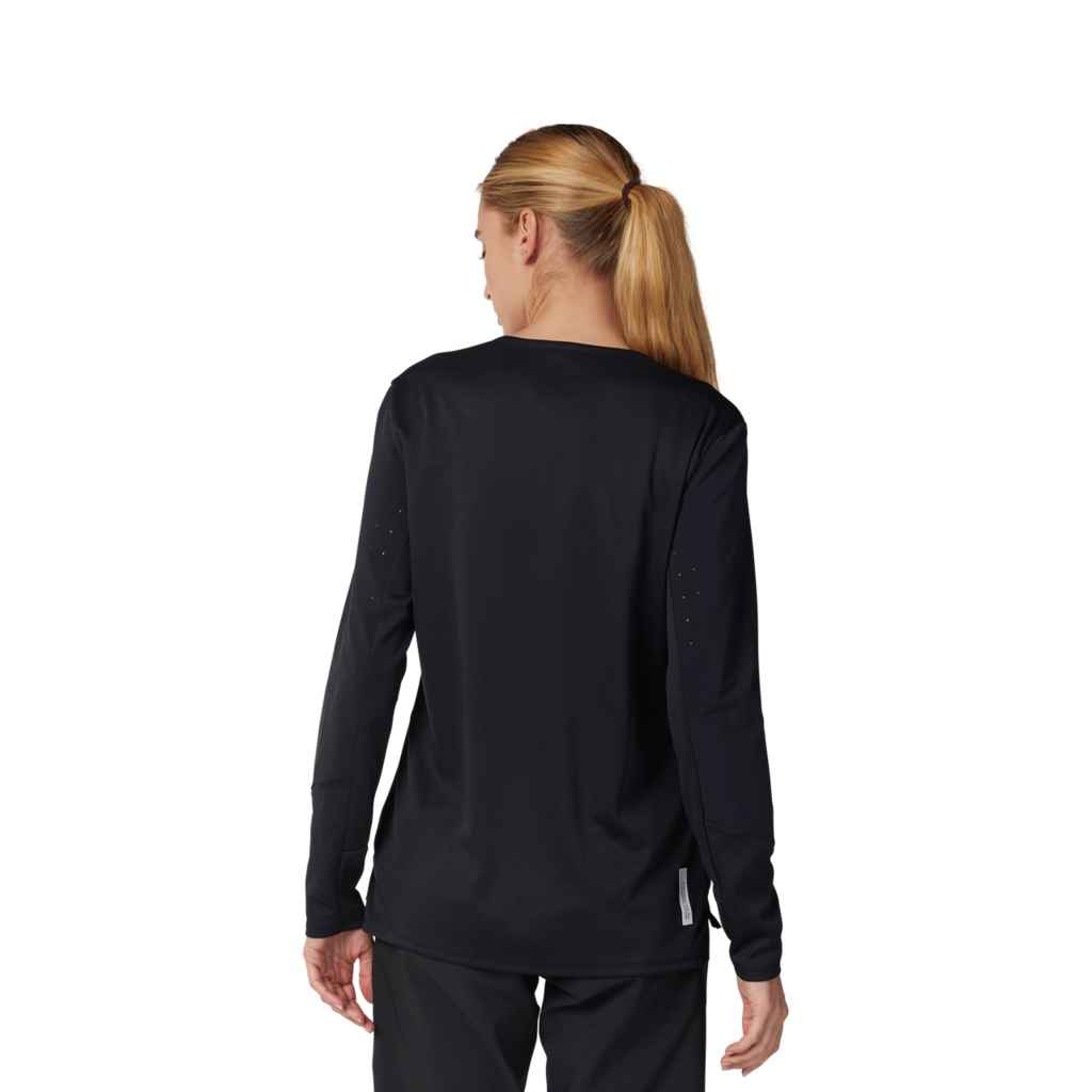 Fox Racing W Defend LS Trikot langarm in SCHWARZ