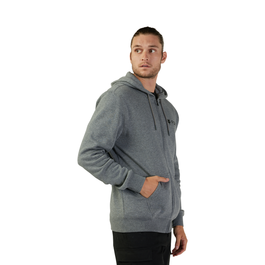 Fox Racing Absolute Fleece Zip in GRAU