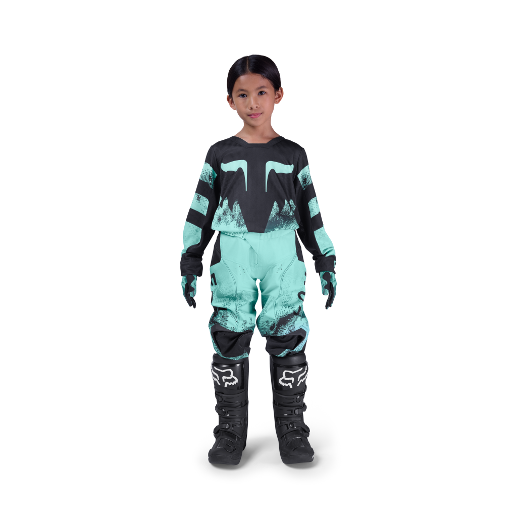 Fox Racing Yth 180 Kairos Motocrosstrikot in BLAU
