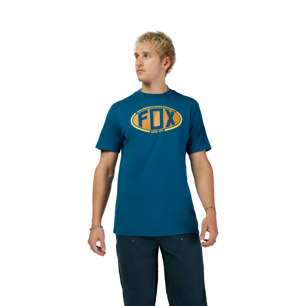 Fox Racing Performance SS Prem Tee in BLAU