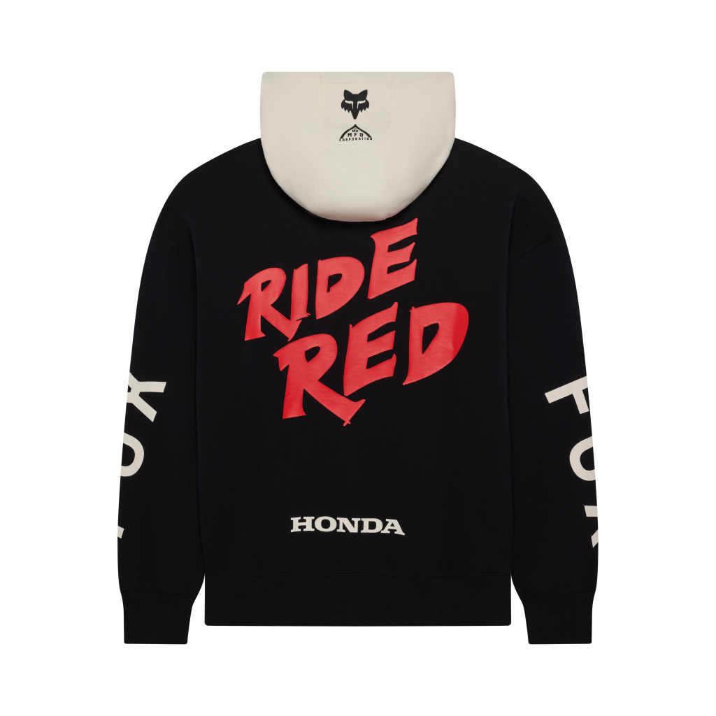 Fox Racing Honda Blocked Flc Po in SCHWARZ