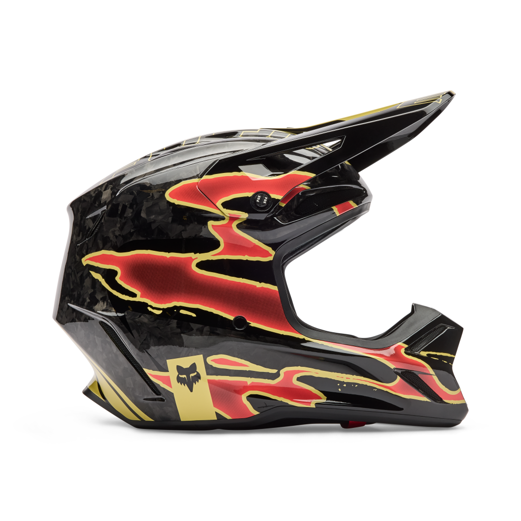Fox Racing V3 RS Inning Motocross Helm in SCHWARZ