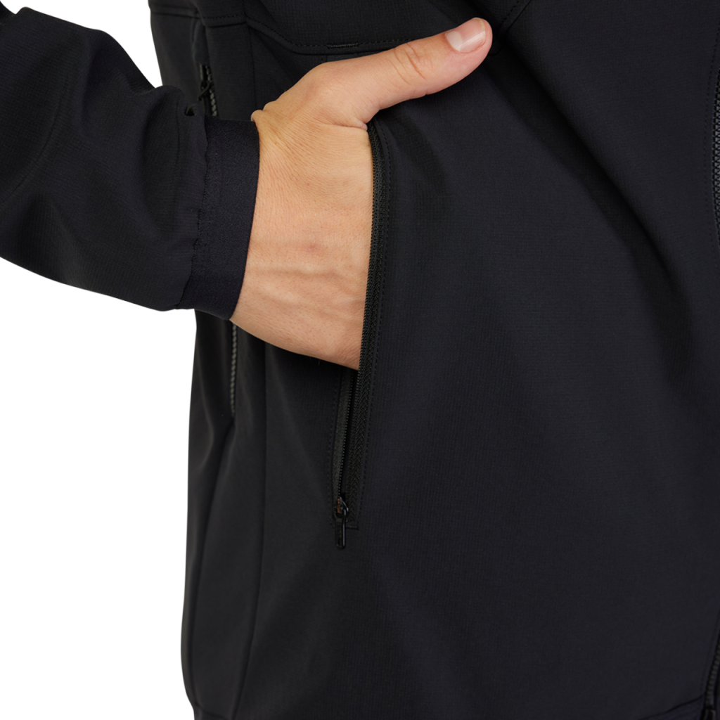 Fox Racing Ranger Fire Hoodie in SCHWARZ