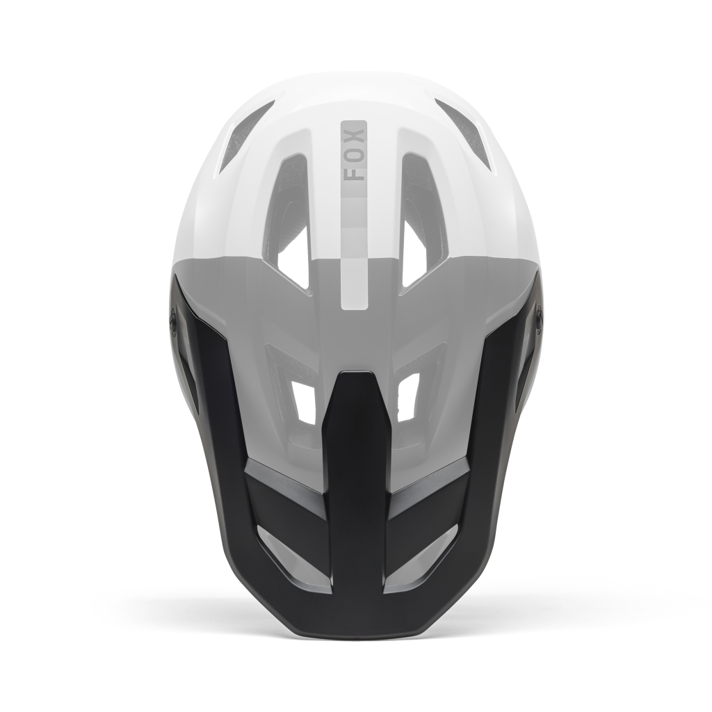 Fox Racing Yth 24 Rampage Visor in SCHWARZ