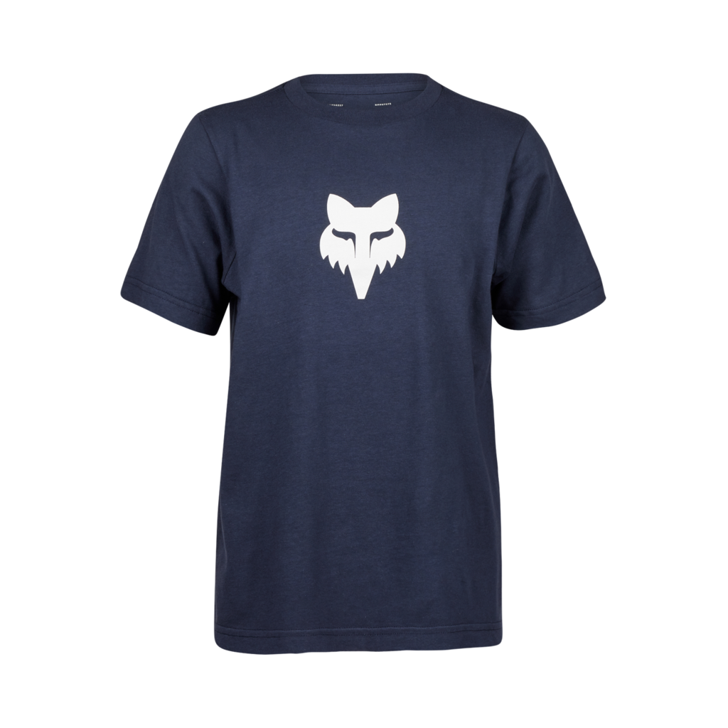 Fox Racing Yth Fox Legacy SS Tee in BLAU