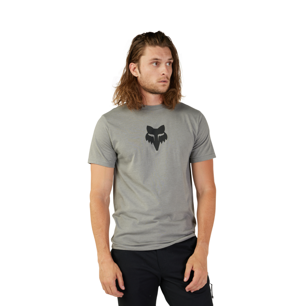 Fox Racing Fox Head SS Prem Tee in GRAU