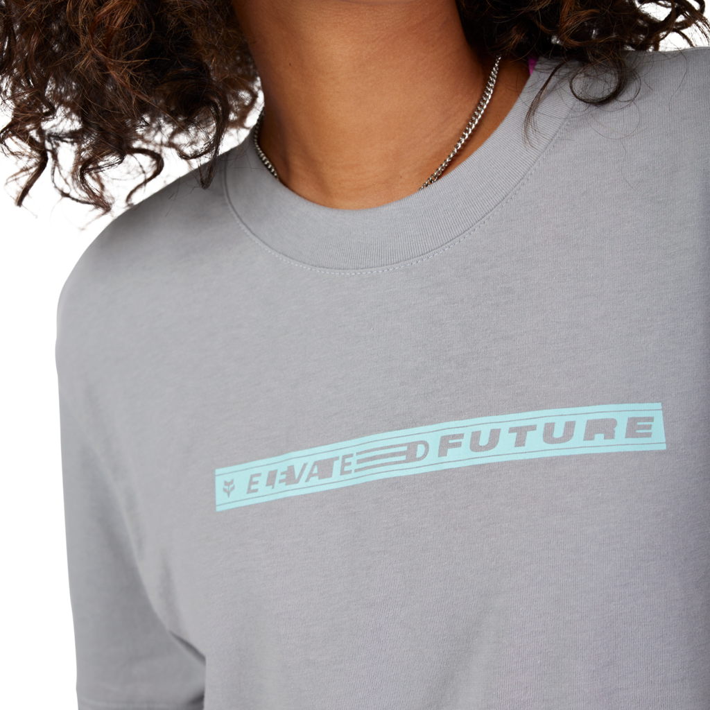 Fox Racing W Elevated SS Tee in GRAU