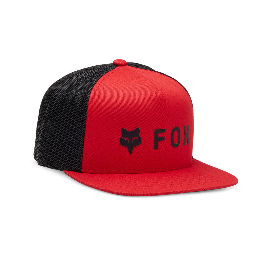 Fox Racing Absolute Mesh Snapback Cap in ROT