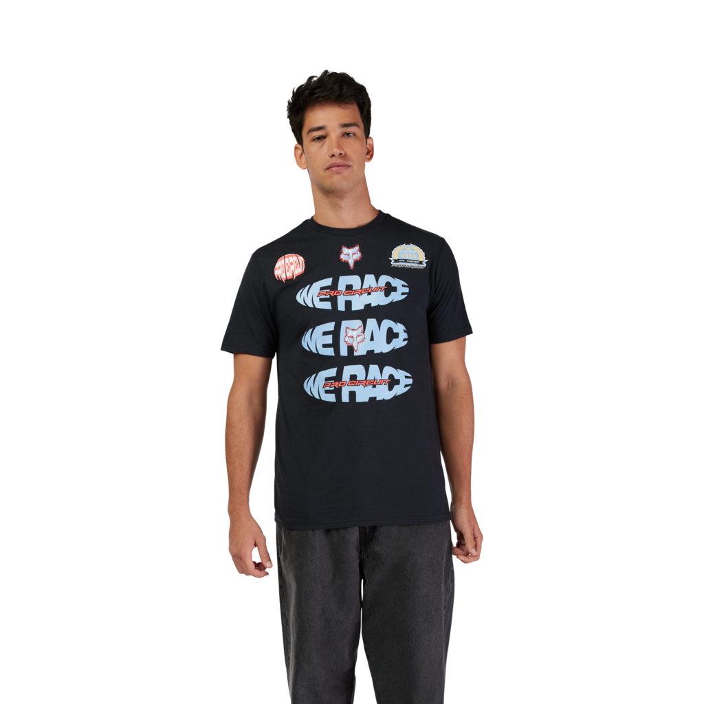 Fox Racing Pro Circuit SS Tee in SCHWARZ
