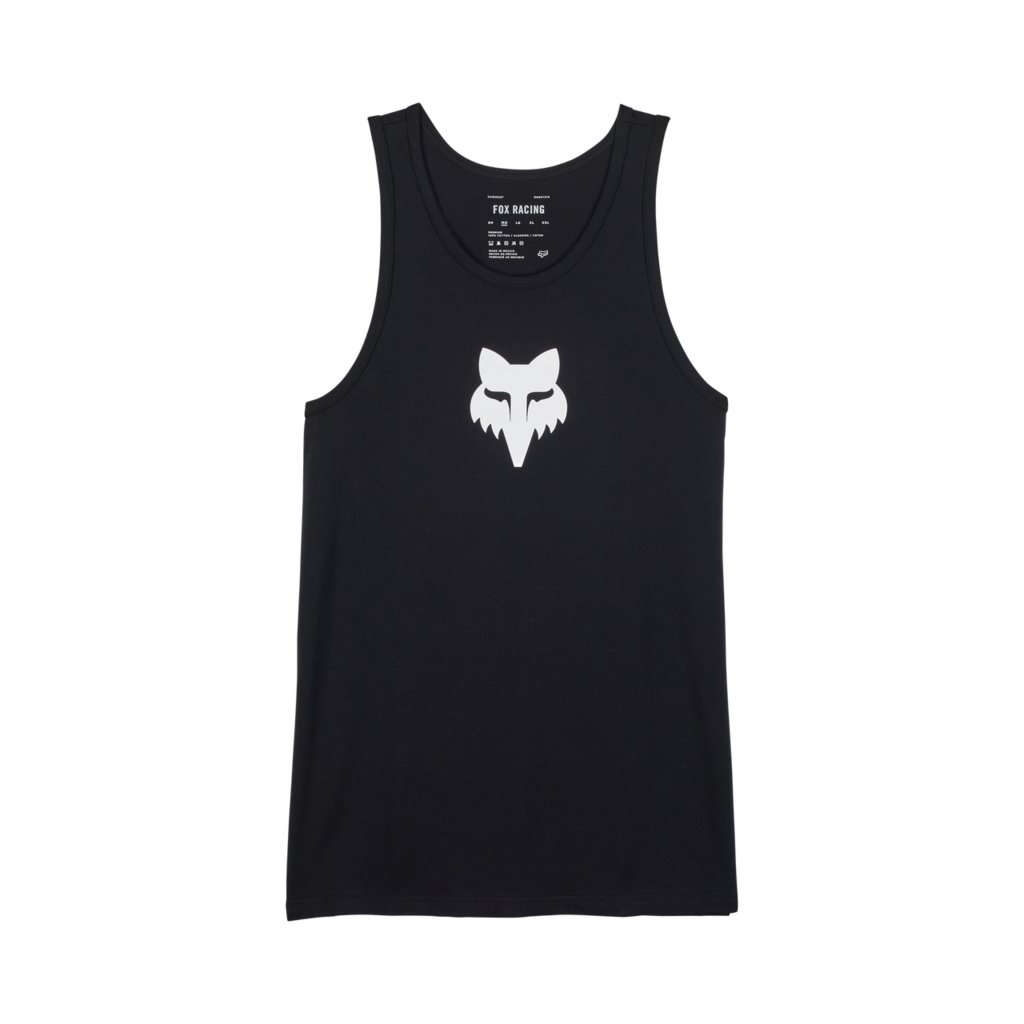 Fox Racing Fox Head Prem Tank in SCHWARZ