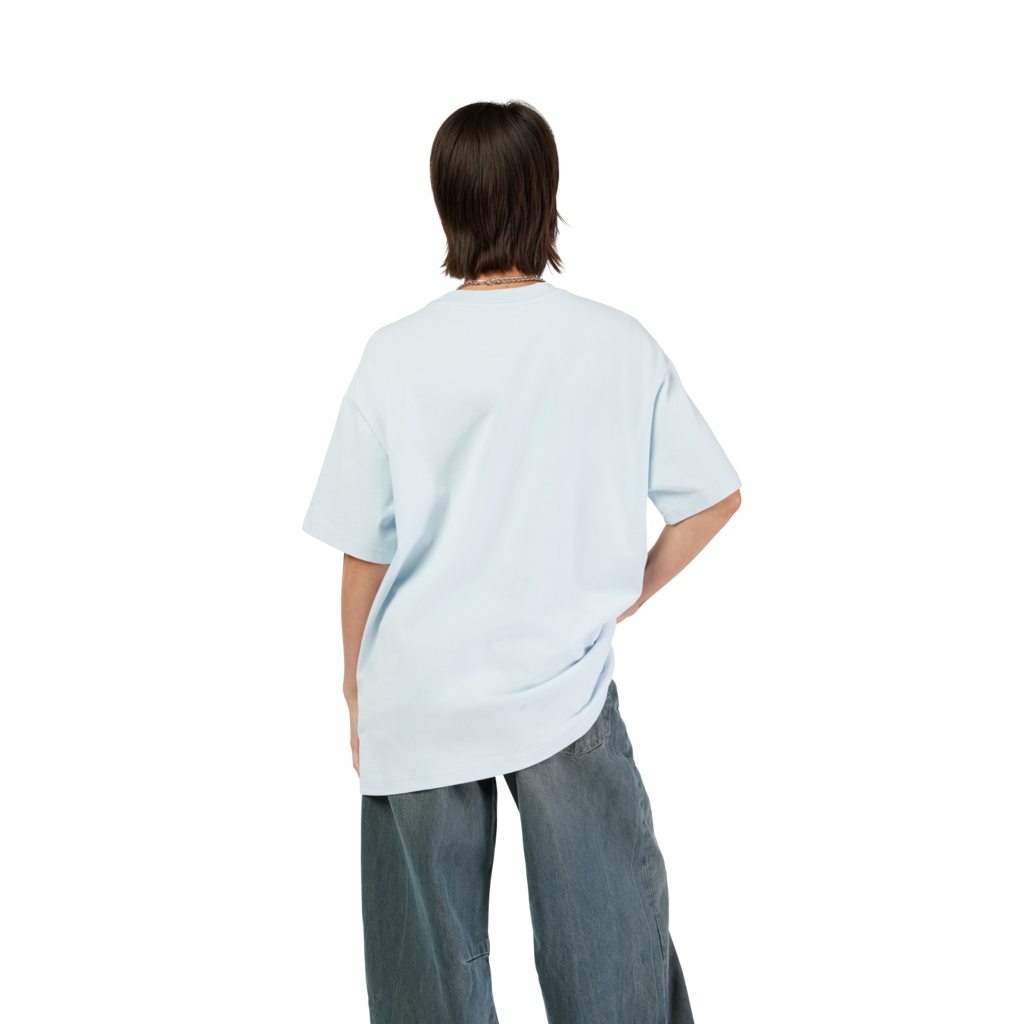 Fox Racing W Wordmark Os SS Tee in BLAU