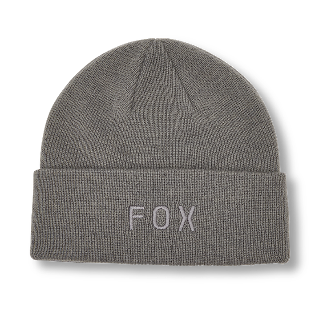 Fox Racing Wordmark Beanie in GRAU