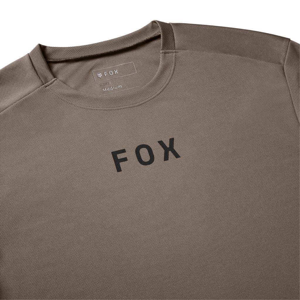 Fox Racing Ranger SS Wordmark Trikot kurzarm in BRAUN
