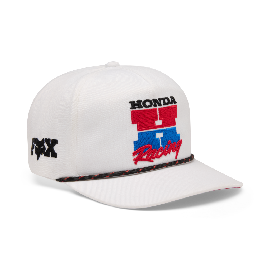 Fox Racing Honda Snapback Hat in WEISS