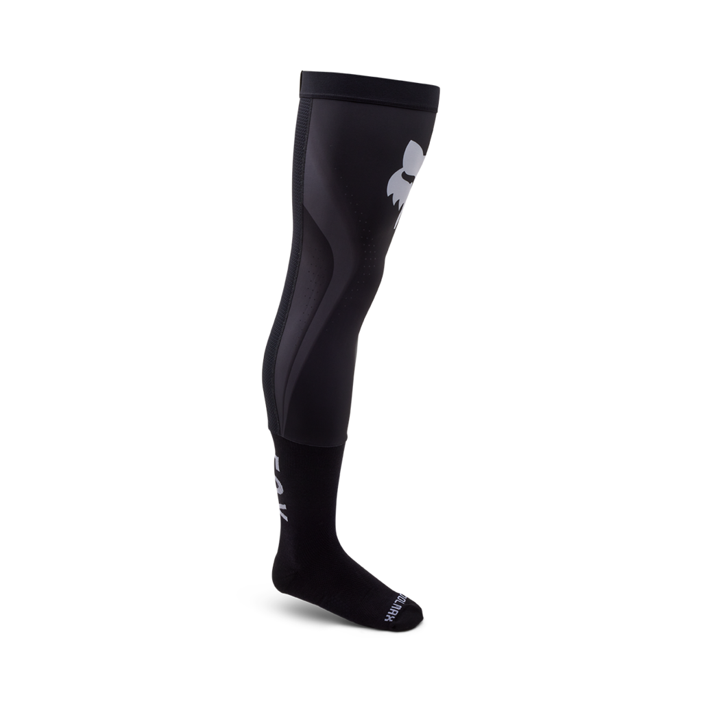 Fox Racing Flexair Knee Brace Motocross Socken in GRAU