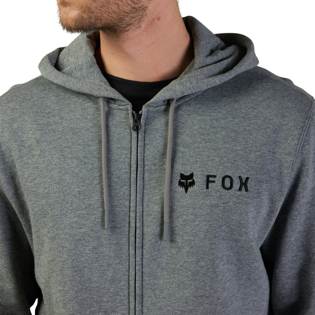 Fox Racing Absolute Fleece Zip in GRAU